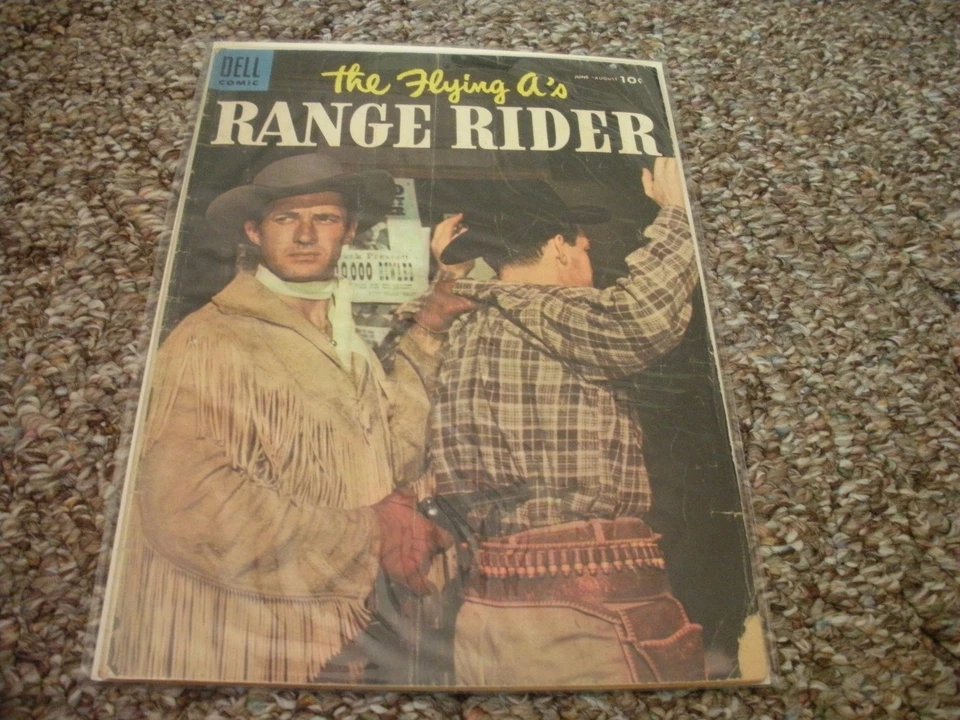 The Flying A's Range Rider # 10 (1955) Dell Comics envío combinado Foto 1 de 1