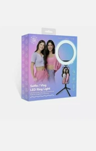 8in LED Ring Light Stand For Phone Selfie Makeup Photography Video Live Stream - Picture 1 of 3