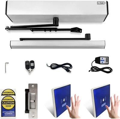 Automatic Contactless Swing Door Opener with Hand Sensor and Eletric Strike - Image 1 of 4