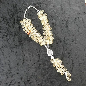 Atemberaubende Citrin Briole Schliff Edelsteine Handgefertigt in 925 Silber. - Bild 1 von 6