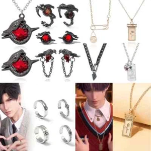 Multi Games Love and Deep Space Sylus Deko Rabe Halskette Abzeichen Stahl - Bild 1 von 47