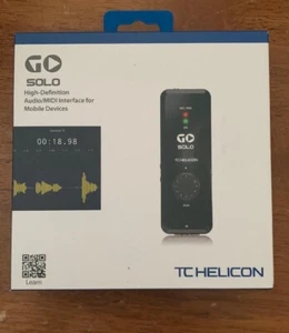 Interfaz de audio/MIDI TC-Helicon GO SOLO para dispositivos móviles - Imagen 1 de 2