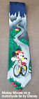EUC Colorful Mickey Mouse on a Motorcycle Tie Neckwear by Balancine for Disney 