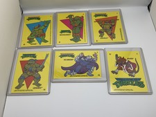 1989 Topps Teenage Mutant Ninja Turtle 10 Card Lot