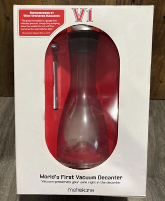 Primera jarra al vacío Metrokane V1 Worlds con caja original totalmente nueva Foto 1 de 4