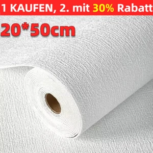 20M 3D Thicken Selbstklebende Wärmedämmungs-Tapete Leinen Plain Wandaufkleber DE - Bild 1 von 20