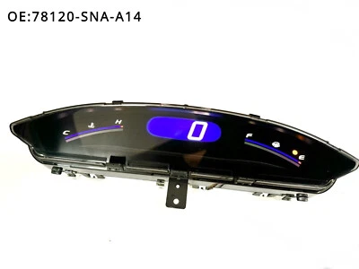 Speedometer Upper Dash Display Gauge Instrument Cluster For 06-11 Honda Civic  - Image 1 of 4