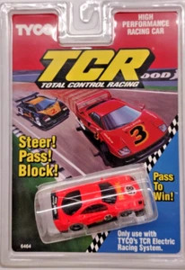 Coche sin ranuras Tyco 6464 TCR Ferrari F40 #98 escala HO NUEVO - Imagen 1 de 3