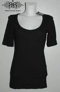 ROCK STAR BABY RSB T-SHIRT MAMAS ELBOW CROSS SCHWARZ Gr.M NEW NEU NEUWARE 04-11 - Photo 1/1