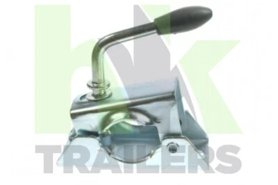 42mm Trailer Clamp, Jockey Wheel Clamp, Prop, Pressed Steel, Erde, Maypole - Image 1 of 4