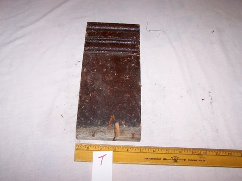 Antique Wood Block WOODWORK Restoration Salvage Architectural Lot T Cover
