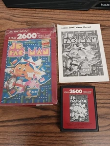 Pac-Man Jr. (Atari 2600, 1983) Videospiel Cartridge getestet✅ - Bild 1 von 17