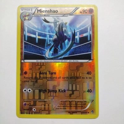 Pokemon Mienshao - 57/111 - Reverse Holo - XY Furious Fists NM - Image 1 of 2