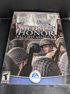 2002 Medal of Honor Allied Assault w/ Box Game PC CD ROM Complete Vintage - Picture 1 of 4