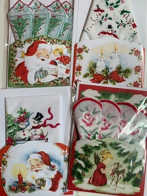 Juego/4 Folios de Navidad Darling LuRay Pañuelo Disponibles ~ ¡OFERTA ESPECIAL!  (X04) Foto 1 de 4