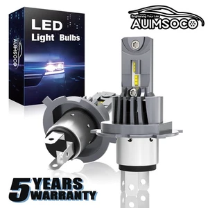 2x LED Headlight White Bulbs Motorcycle 6000K For Can-Am Defender HD10 2020-2022 - Picture 1 of 15