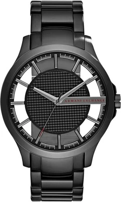 Reloj A|X Armani Exchange Hombre Tres Manejas Negro Acero Inoxidable AX2189 NUEVO EN CAJA Foto 1 de 4