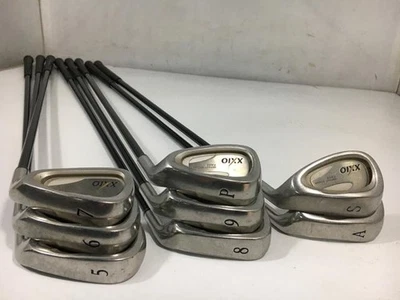 Dunlop XXIO 2002 Iron Set 8pcs 5-PW-AW-SW MP200 Flex R - Image 1 of 4