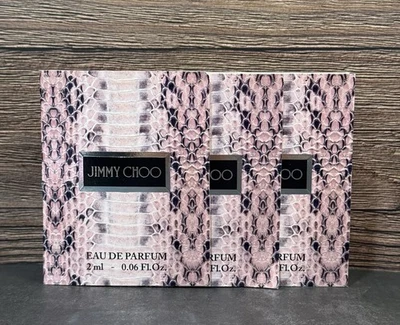 Jimmy Choo EDP Perfume Muestra Spray 0.06oz/2ml Paquete Lote de 3 Foto 1 de 4
