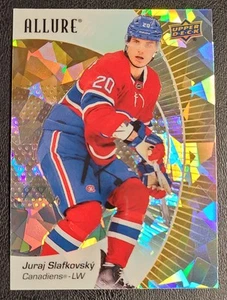 2023-24 Upper Deck Allure - Juraj Slafkovsky #10 Yellow Taxi - Picture 1 of 2