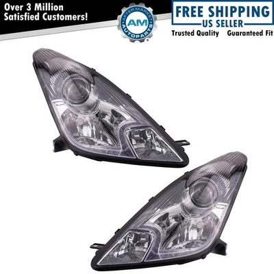 Headlight Assembly Set Fits 2000-2005 Toyota Celica TO2502147 TO2503147 - Image 1 of 4