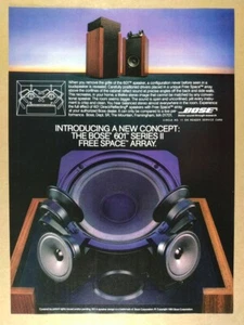 1981 Bose 601 Series II Speaker 'Introducing' vintage print Ad - Picture 1 of 1