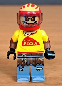 LEGO Minifigura Espantapájaros Pizza Entrega Traje Batman Superhéroes Minifigura - Imagen 1 de 2