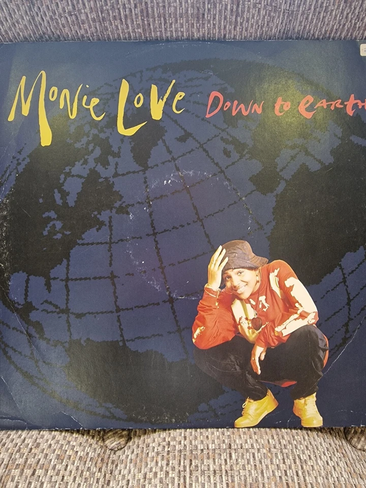 Down To Earth - Monie Love 12" Single Vinyl Record (1990, UK, Hip Hop) Foto 1 de 1