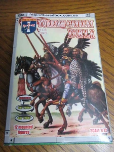Orion #72055 Turkish Cavalry Deli 16-17 Cen 1/72 12 Mounted in Gray - Picture 1 of 2