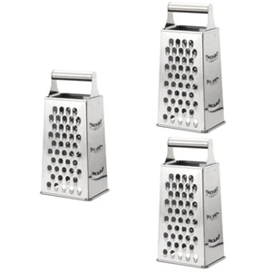 3 Count Multifunktion Ale Reibe Multifunktionsgebiet Käsereibe Aus Metall - Bild 1 von 12