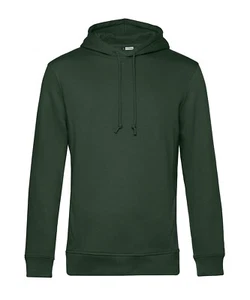 B&C Mens Organic Hoodie SURPLUS STOCK  FOREST GREEN SIZE SMALL RRP £30 - Picture 1 of 1