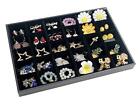  Velvet Stackable Jewelry Organizer Tray Removable Jewelry Display Case 30 Grid