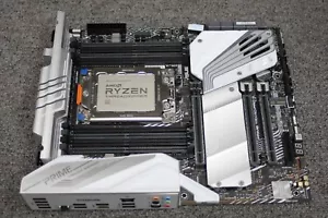 Combo - AMD Ryzen Threadripper 3970X CPU + ASUS PRIME TRX40-PRO S Motherboard - Picture 1 of 5