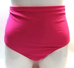 Swimsuit Bottom Old Navy Women's High Waisted French Cut Size 3X New Pink - Picture 1 of 6