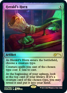 MTG FOIL Cuerno de Heraldo Año Nuevo Lunar - Promoción: General #5 - Imagen 1 de 1