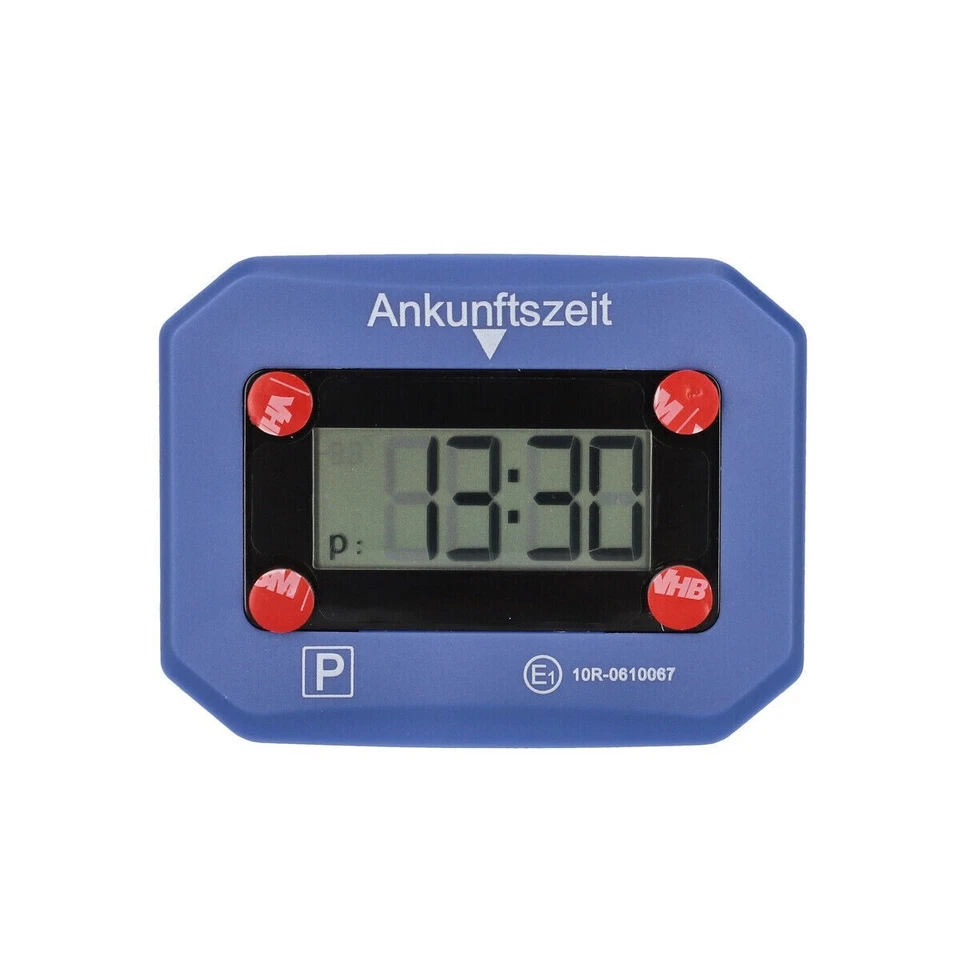 cartrend Digit. Parkuhr fürs Auto elektr. Parkscheibe autom. Ankunftszeit 69253