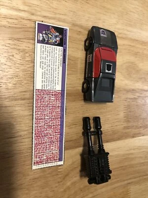 Figura de acción Wildrider Menasor Vintage 1986 G1 Transformers Foto 1 de 4