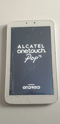 Tableta Alcatel P330X Cristal Táctil Ranurado Pero Ok - 7" - 16 Go - No Funciona - Imagen 1 de 4