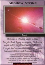 Babylon 5 CCG-shadow strike/premiere