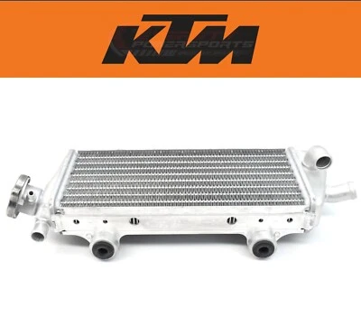 Right Radiator 125 144 150 250SX, 150 200 250 300XC, 200 250 300XCW EXC #A113 B - Image 1 of 4