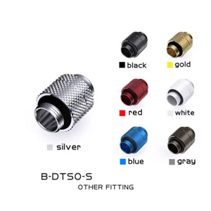 Bykski B-DTSO-S G1/4" Male To Male 360 Degree Rotary Connector Extender Fitting - Photo 1/17