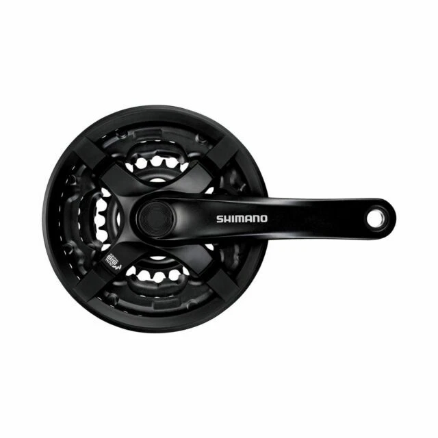 Shimano Tourney TY501 Triple Front Chainwheel Crankset - EFCTY501C888CLB