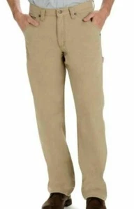 New, Harbor Bay HB Sport Big Men's Carpenter Jeans, 44" - 60" x 30", Khaki - Picture 1 of 2