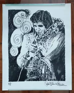 Paul Blaine Henrie - Elvis Presley Hand Signed Lmtd Edition Art Proof lithograph - Picture 1 of 8