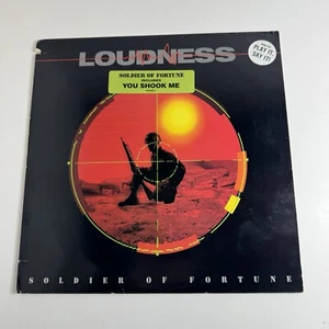 LOUDNESS Soldier Of Fortune LP Vinyl 1989 Promo Mike Vescara - Picture 1 of 16