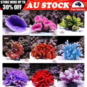 Artificial Resin Coral Reef Aquarium Fish Tank Landscaping Decor Ornaments Craft - Picture 1 of 20
