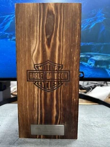 HARLEY DAVIDSON GLAS WHISKEY KARAFFE HOLZBOX Dothan, AL. - Bild 1 von 10