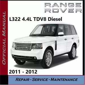 Range Rover L322 4.4L TDV8 Workshop Service Repair Manual 2011 - 2012 on CD - Picture 1 of 6