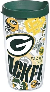 Tervis NFL Green Bay Packers Football HotCold InsulatedThermal Cup Helmet Jersey - Picture 1 of 5