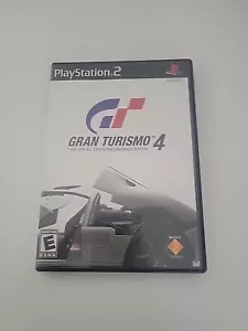 Gran Turismo 4 (PS2 PlayStation 2, 2005) BLACK LABEL - TESTED WORKING - Picture 1 of 3